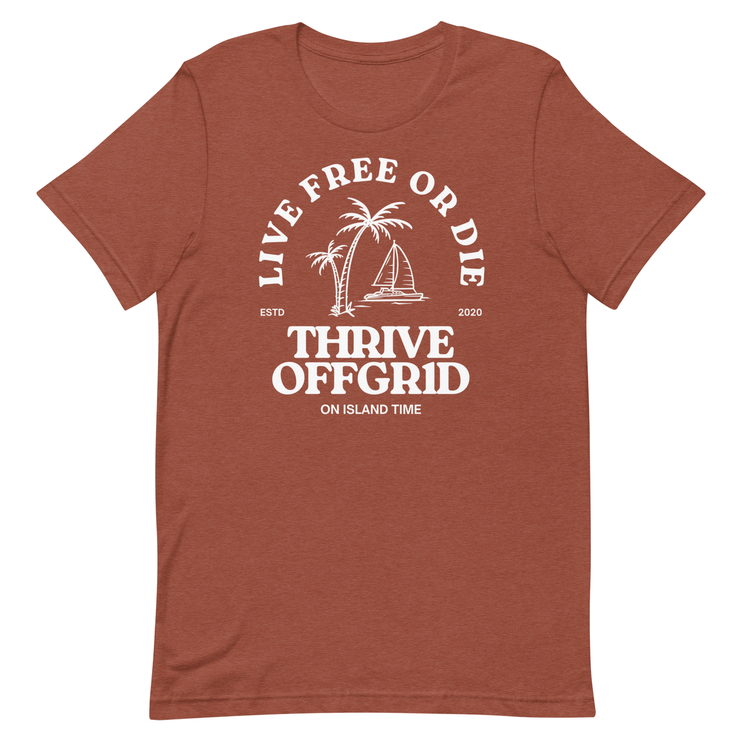 ISLAND TIME Unisex t-shirt