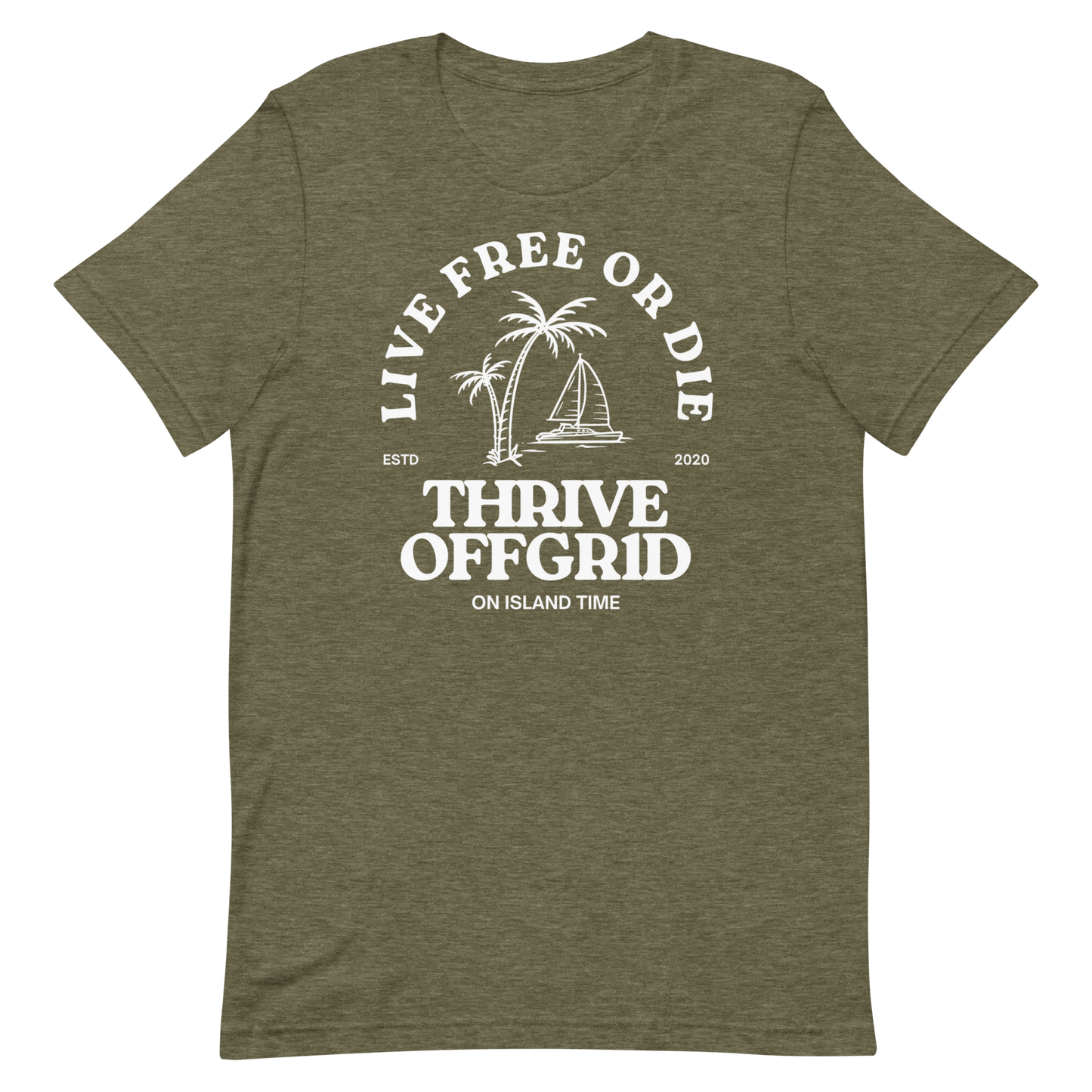 ISLAND TIME Unisex t-shirt