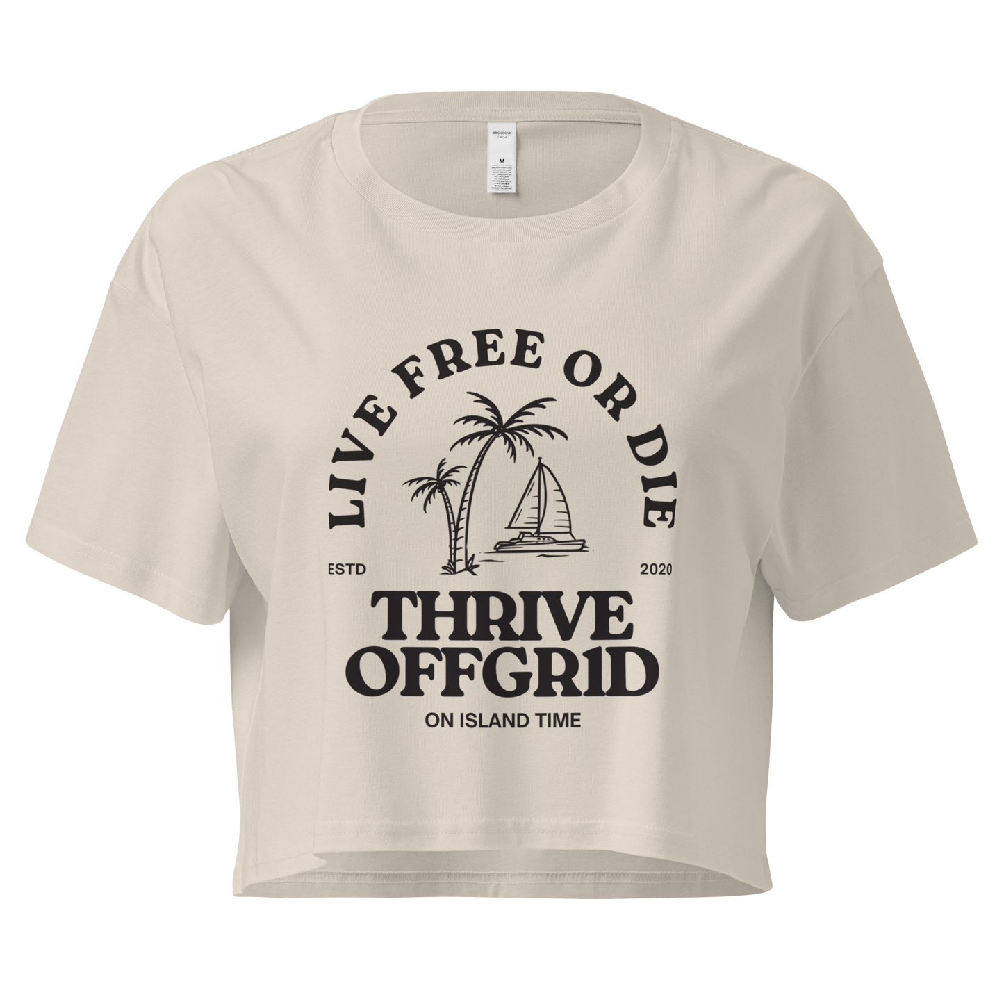 ISLAND LIFE Women’s crop top