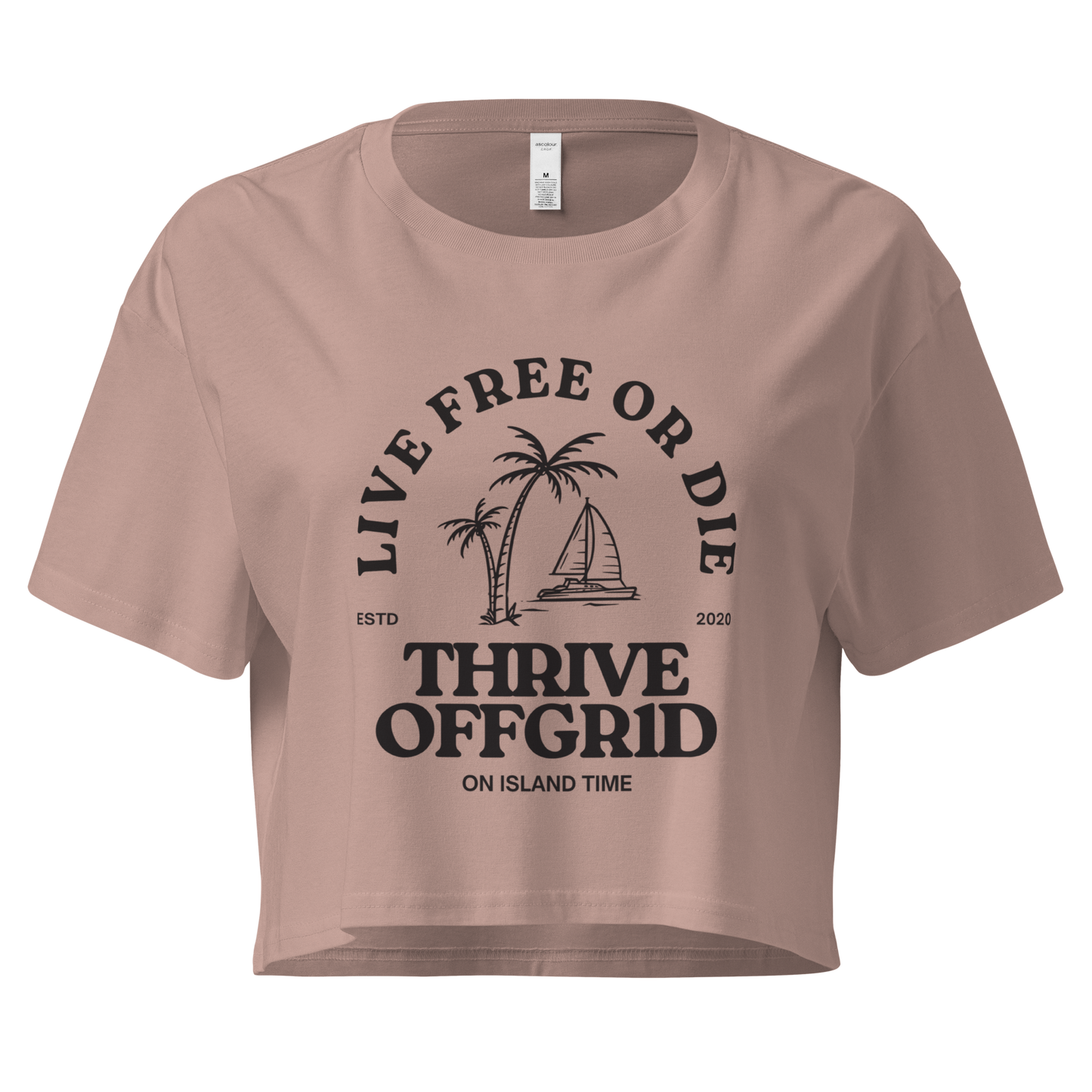 ISLAND LIFE Women’s crop top