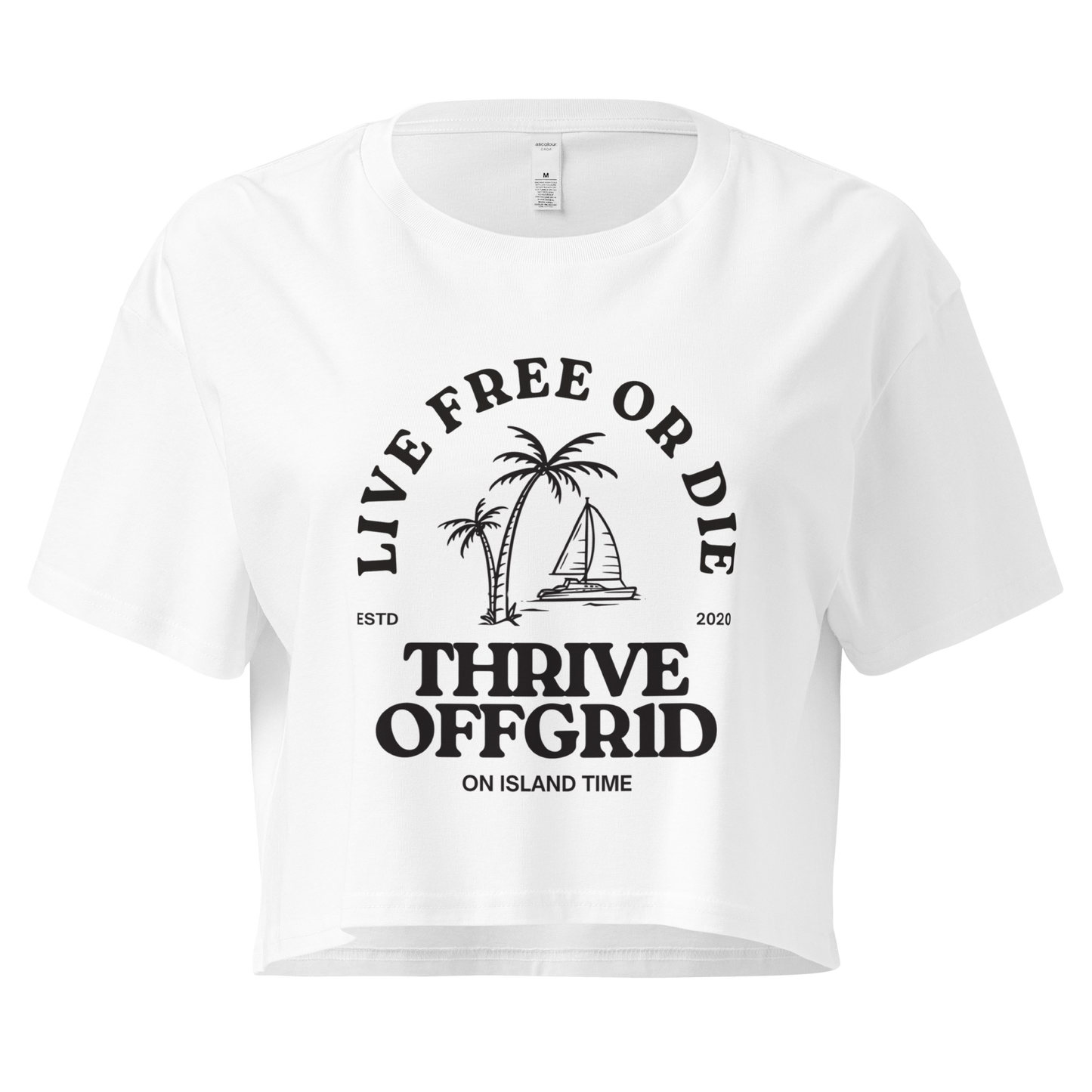 ISLAND LIFE Women’s crop top