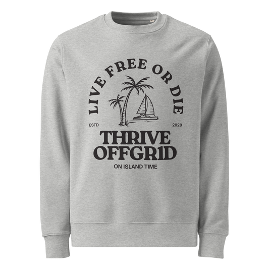 ISLAND TIME Unisex organic sweatshirt