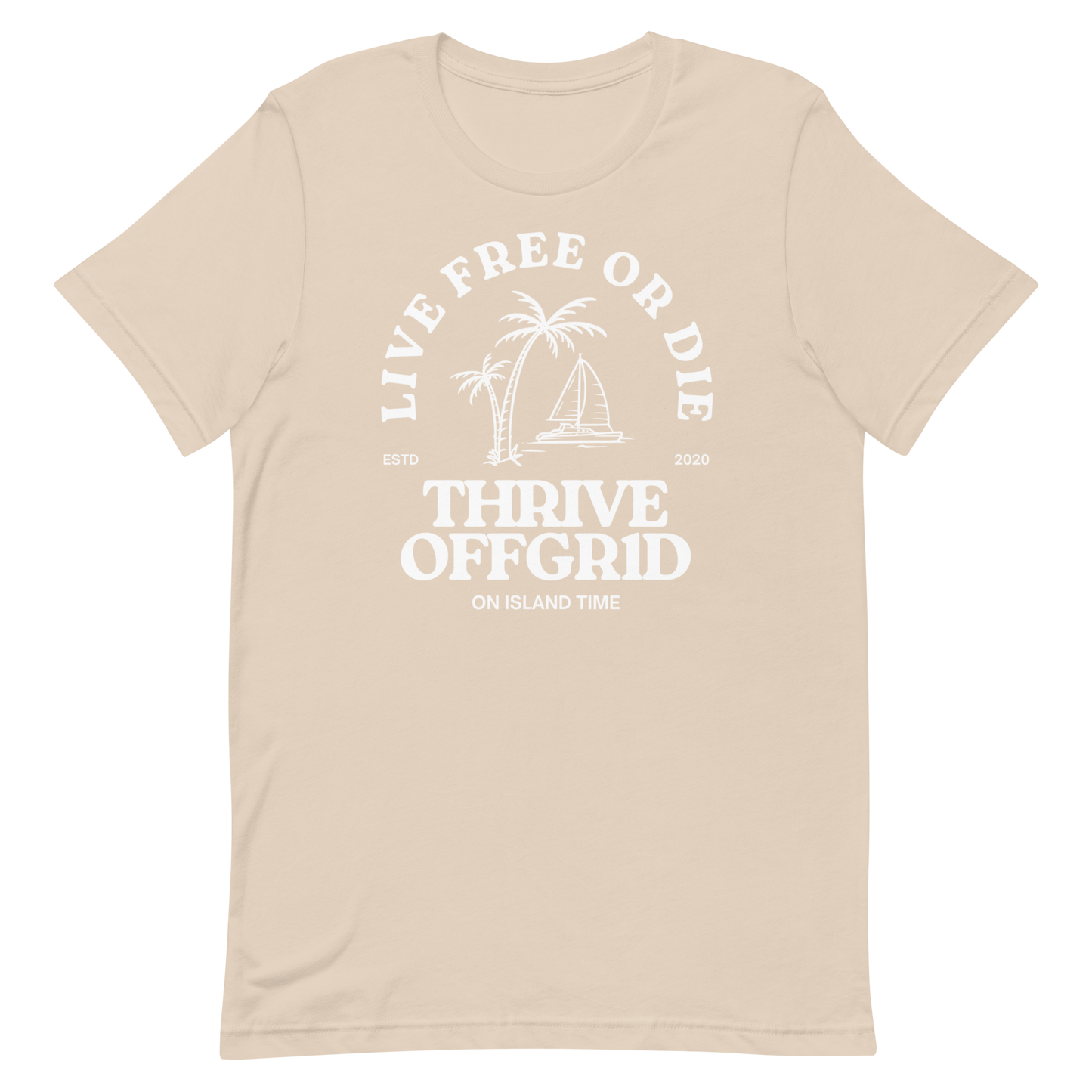 ISLAND TIME Unisex t-shirt