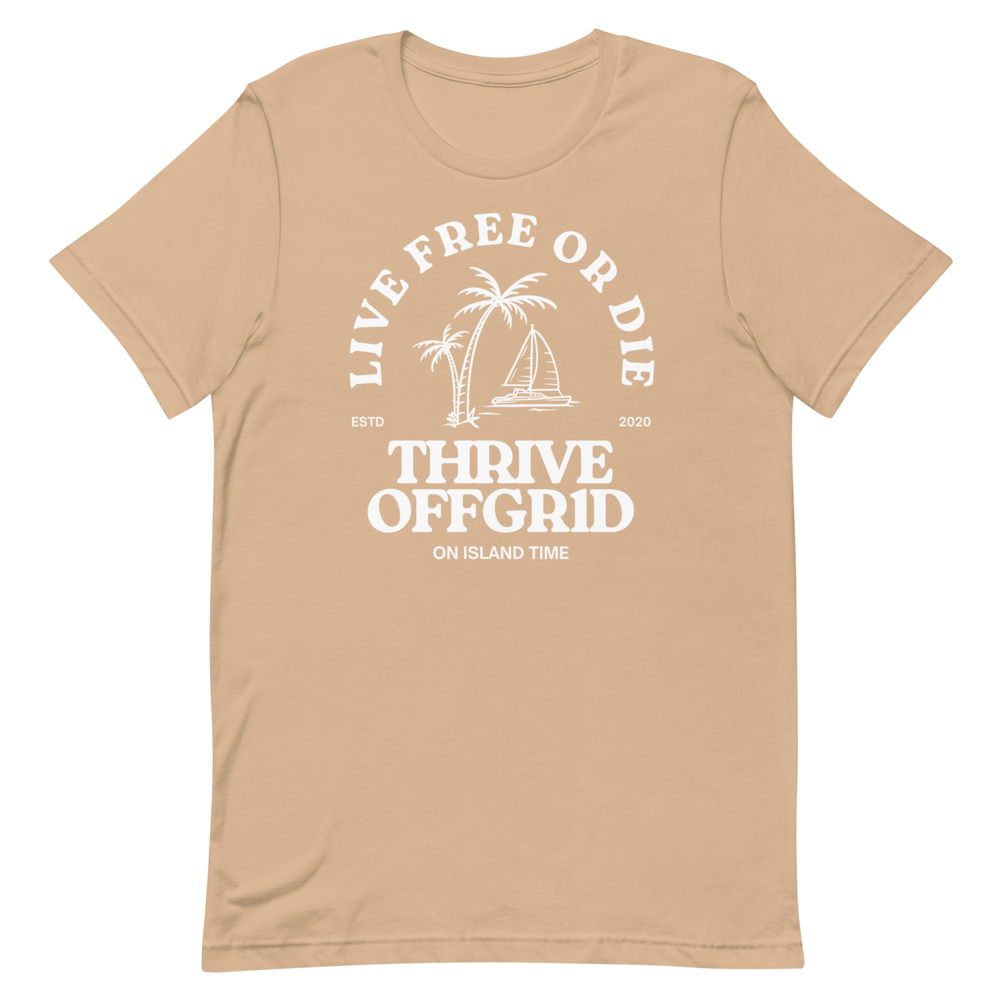 ISLAND TIME Unisex t-shirt