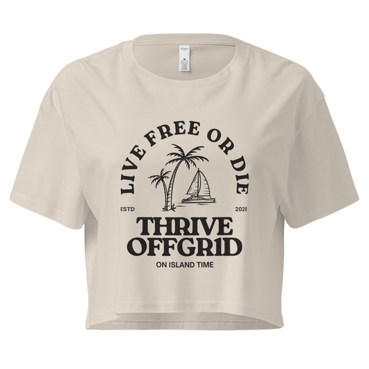 ISLAND LIFE Women’s crop top